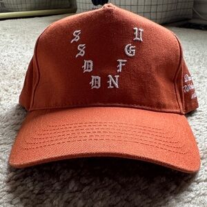 Darc Sport Bold Orange Cap with White Embroidery